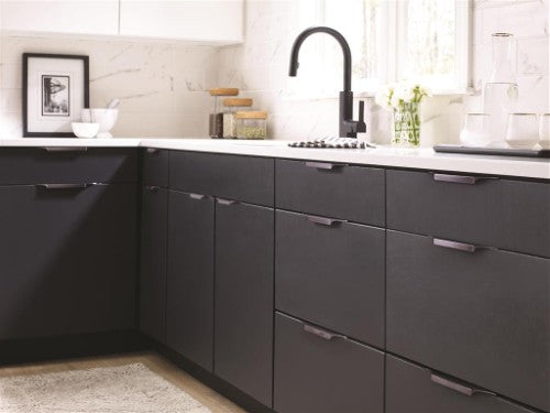 Extent Aluminum Black Chrome Cabinet Pull 3