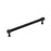 Fairlane Zinc & Leather Black Leather / Matte Black Appliance Pull 1