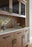 Fairlane Zinc & Leather Black Leather / Matte Black Cabinet Pull 27