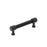 Fairlane Zinc & Leather Black Leather / Matte Black Cabinet Pull 3