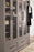 Fairlane Zinc & Leather Black Leather / Matte Black Cabinet Pull 30