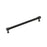 Fairlane Zinc & Leather Black Leather / Matte Black Cabinet Pull 1