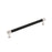 Fairlane Zinc & Leather Black Leather / Polished Nickel Appliance Pull 1