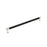 Fairlane Zinc & Leather Black Leather / Polished Nickel Appliance Pull 2