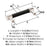 Fairlane Zinc & Leather Black Leather / Polished Nickel Cabinet Pull 10