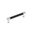 Fairlane Zinc & Leather Black Leather / Polished Nickel Cabinet Pull 4