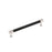 Fairlane Zinc & Leather Black Leather / Polished Nickel Cabinet Pull 6