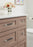 Fairlane Zinc & Leather Black Leather / Satin Nickel Cabinet Pull 29
