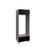 Wallkitchens Wood Black Matte Oven Cabinet Black Matte 1