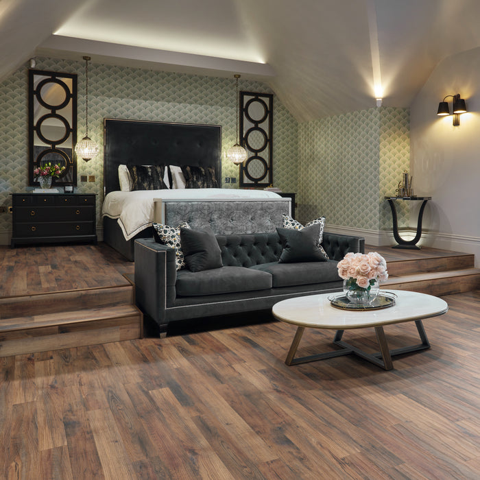 Vinyl Blended Oak Vinyl Tile Polyurethane 3