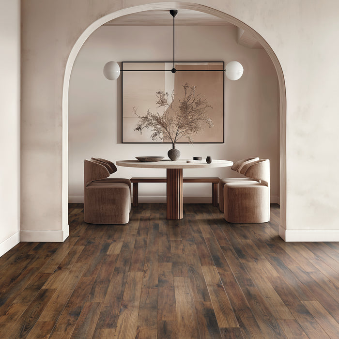 Vinyl Blended Oak Vinyl Tile Polyurethane 3 3