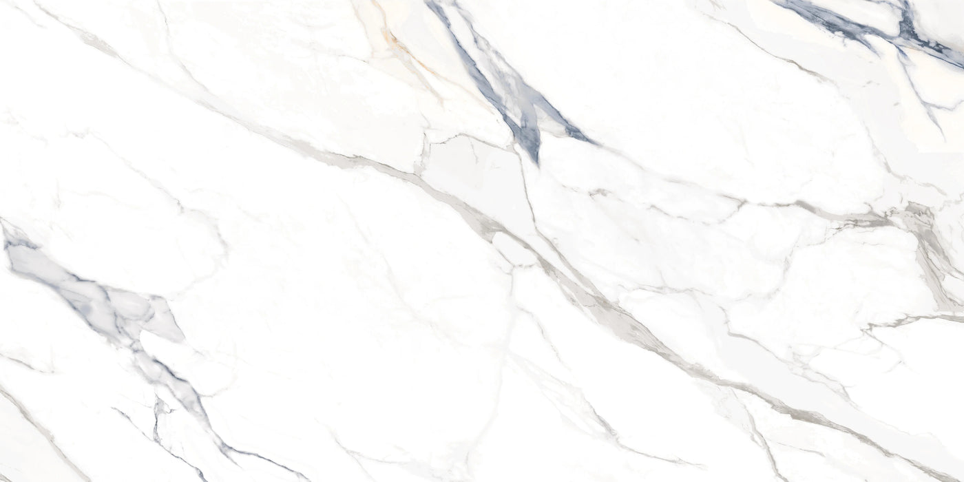 Calacatta Porcelain Blue Tile Polished 2