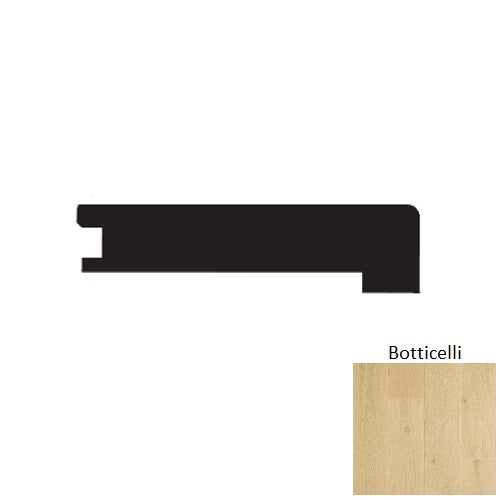 Louvre Wood Botticelli Flush Square Stair Nose Wire Brushed 1