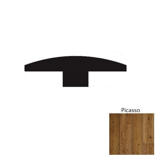 Louvre Wood Botticelli T Molding Wire Brushed 1