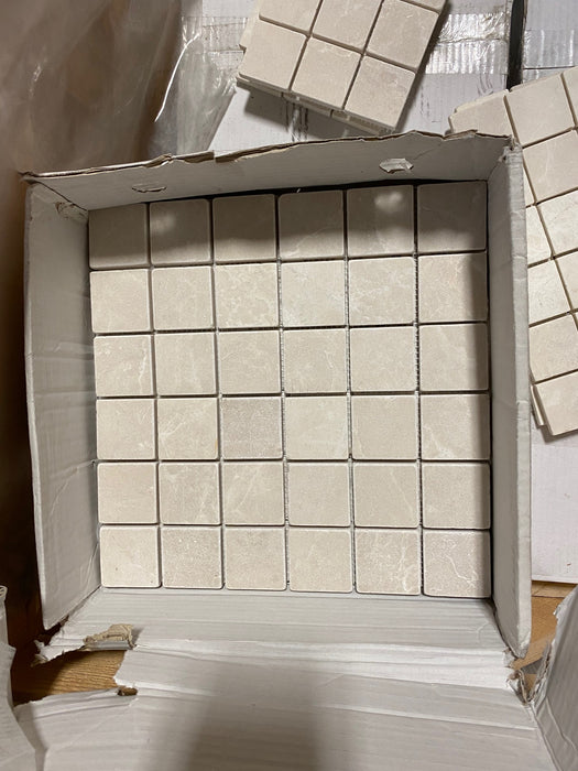 Botticino Marble Mosaic Tumbled 2
