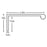 Bravo Aluminum Cabinet Pull - Aluminum 2