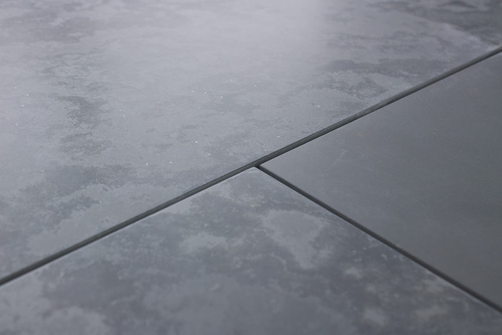 Brazil Gray Honed Limestone Tile - 16" x 16"