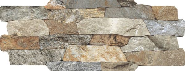 Breccia Rock Mix Porcelain Veneer Glazed 2