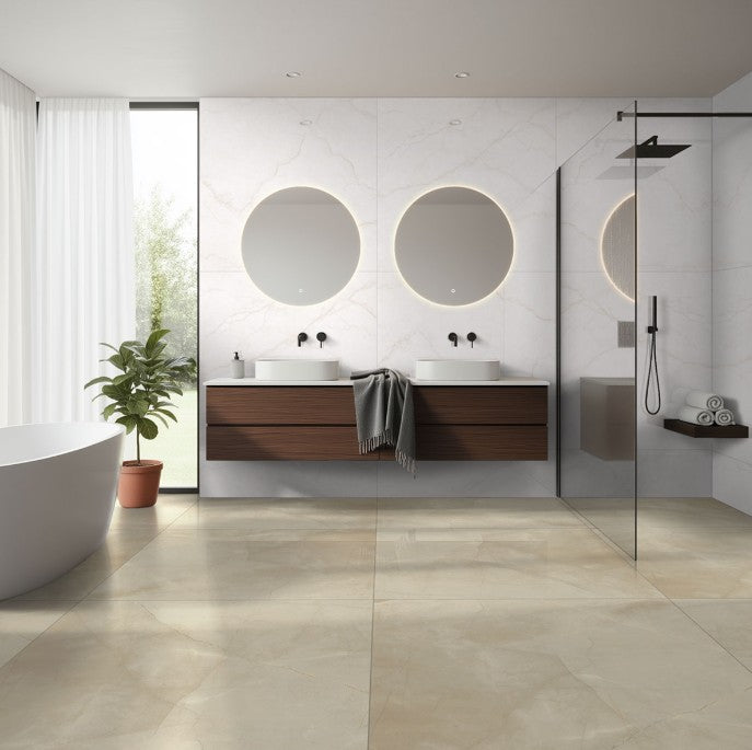 Brighton Gold Porcelain Tile - Polished