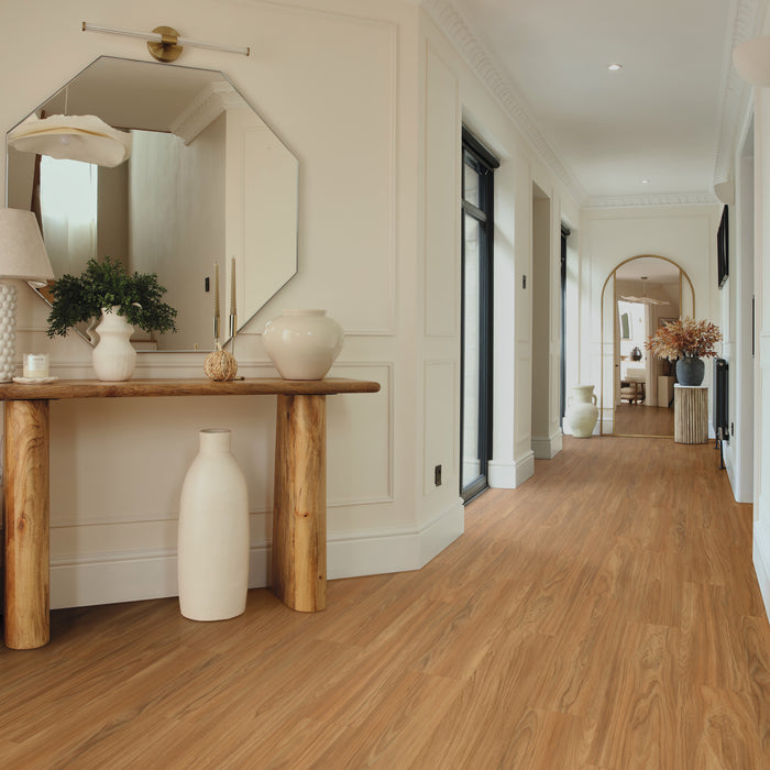 Vinyl Bronze Teak Vinyl Tile Polyurethane 3