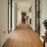 Vinyl Bronze Teak Vinyl Tile Polyurethane 4