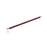 Fairlane Zinc & Leather Brown Leather / Polished Nickel Appliance Pull 3