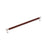 Fairlane Zinc & Leather Brown Leather / Polished Nickel Cabinet Pull 2