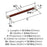 Fairlane Zinc & Leather Brown Leather / Satin Nickel Appliance Pull 4