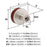 Fairlane Zinc & Leather Brown Leather / Satin Nickel Cabinet Knob 4