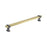 Overton Zinc & Aluminum Brushed Gold / Black Chrome Cabinet Pull 3