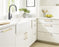 Overton Zinc & Aluminum Brushed Gold / Satin Nickel Cabinet Pull 8
