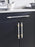 Urbanite Zinc & Aluminum Brushed Gold / White Cabinet Pull 9