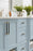 Overton Zinc Brushed Matte Black / Champagne Bronze Cabinet Pull 23