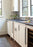 Overton Zinc Brushed Matte Black / Golden Champagne Cabinet Pull 18