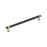 Overton Zinc Brushed Matte Black / Golden Champagne Cabinet Pull 7
