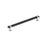 Overton Zinc Brushed Matte Black / Polished Chrome Cabinet Pull 6