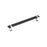 Overton Zinc Brushed Matte Black / Polished Chrome Cabinet Pull 5