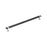 Overton Zinc Brushed Matte Black / Polished Chrome Cabinet Pull 8