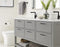 Overton Zinc & Aluminum Brushed Matte Black / Satin Nickel Cabinet Pull 13