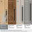 Overton Zinc Brushed Matte Black / Satin Nickel Cabinet Pull 16