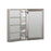 Aluminum Brushed Nickel Medicine Cabinet Brushed Nickel 3