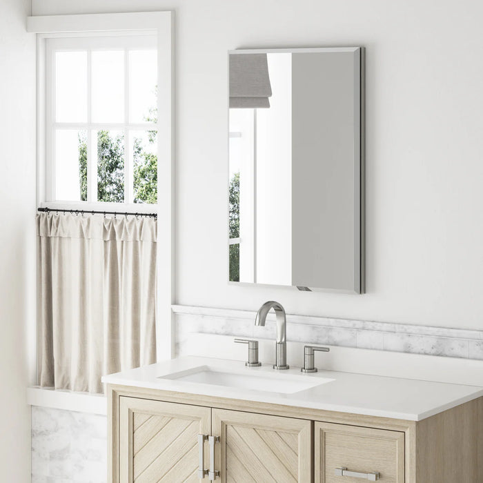 Aluminum Brushed Nickel Medicine Cabinet Brushed Nickel 4