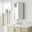 Aluminum Brushed Nickel Medicine Cabinet Brushed Nickel 5