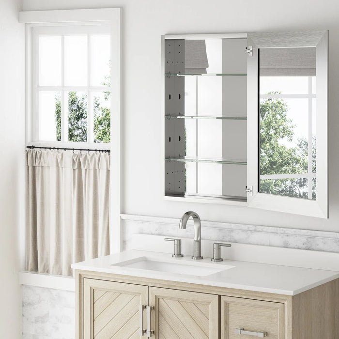 Aluminum Brushed Nickel Medicine Cabinet Brushed Nickel 6