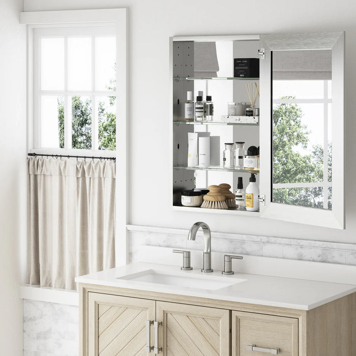 Aluminum Brushed Nickel Medicine Cabinet Brushed Nickel 7