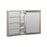 Aluminum Brushed Nickel Medicine Cabinet Brushed Nickel 3