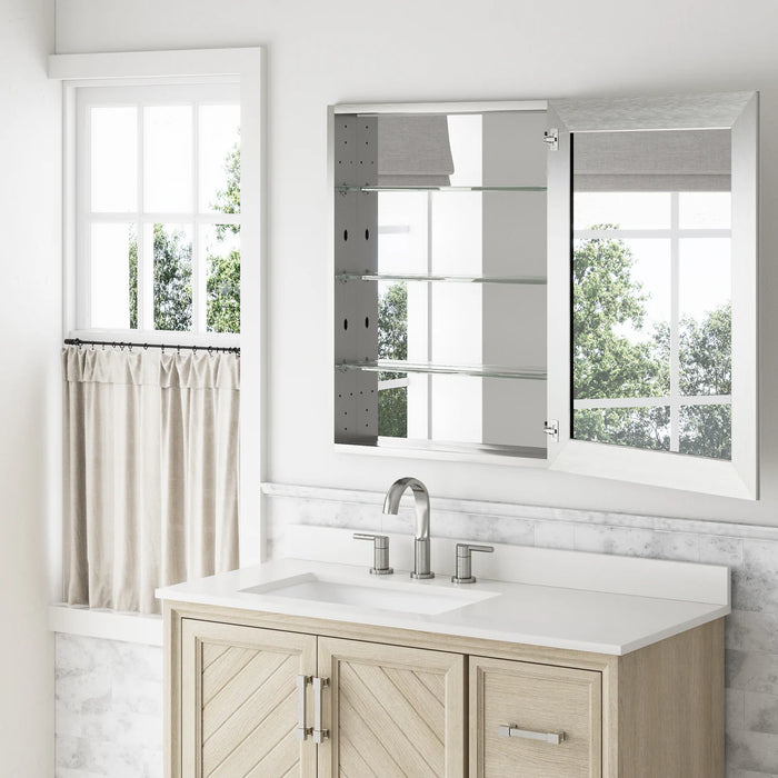 Aluminum Brushed Nickel Medicine Cabinet Brushed Nickel 6