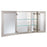 Aluminum Brushed Nickel Medicine Cabinet Brushed Nickel 3