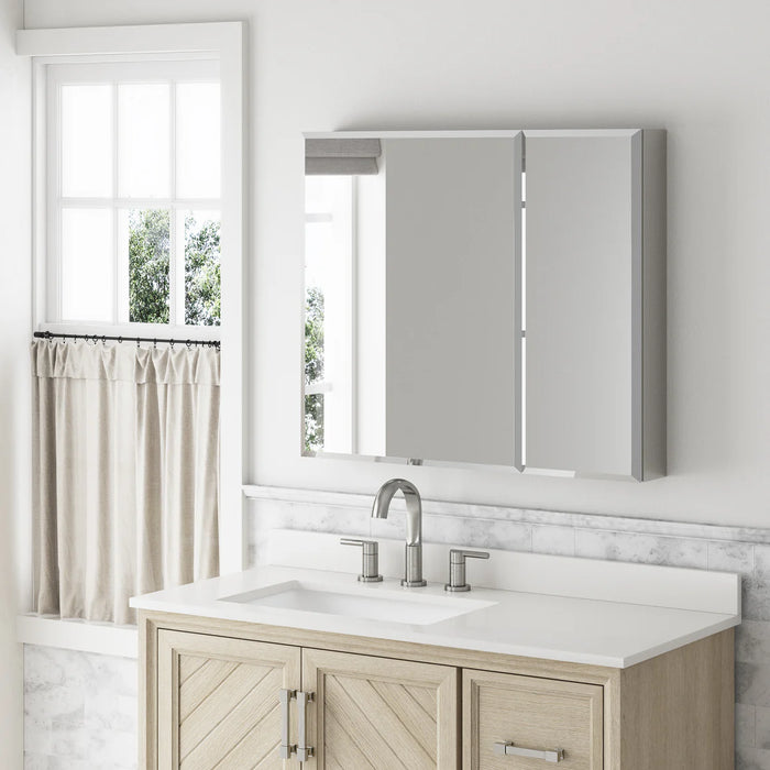 Aluminum Brushed Nickel Medicine Cabinet Brushed Nickel 5