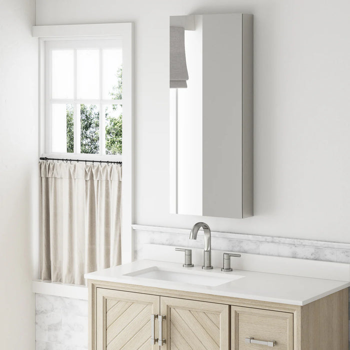 Aluminum Brushed Nickel Medicine Cabinet Brushed Nickel 6